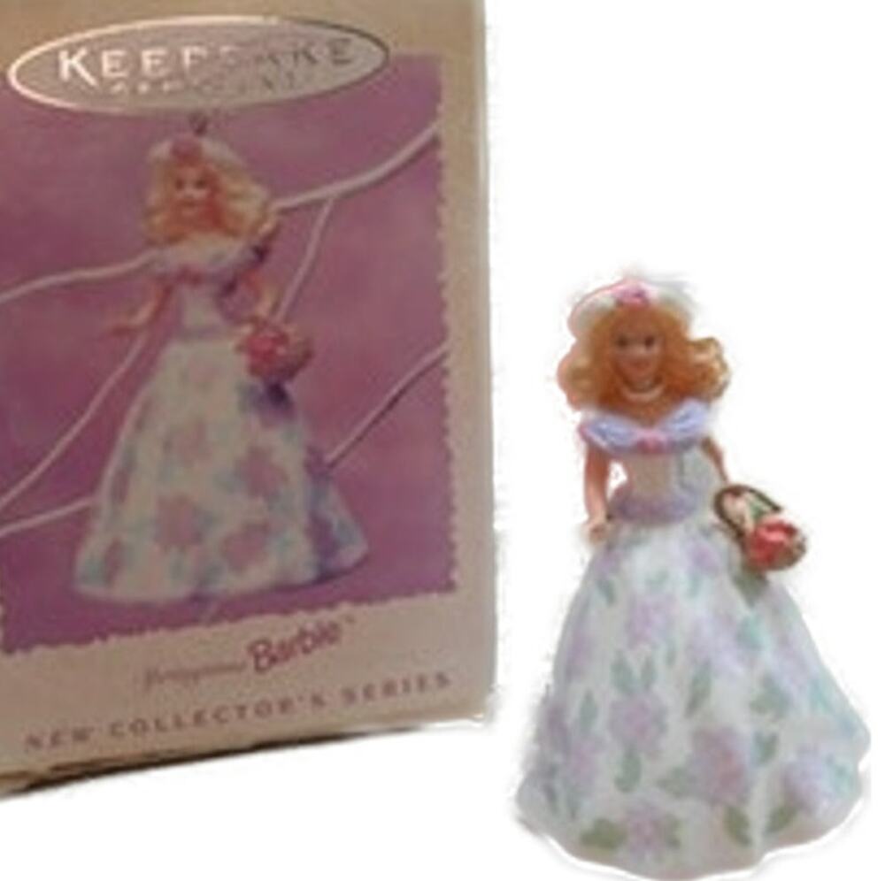Hallmark Keepsake Ornament 1995 Springtime Barbie No. 1 Easter Collection